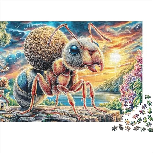 Formiche Colorate Puzzle 1000 Pezzi, Jigsaw Puzzle Impossibile Gioco Di Sfida Intellettuale Per Adulti E Ragazzi Da 14 Anni 70X50Cm/1000Pcs - 2