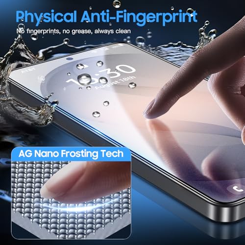 Image of Uyiton for Samsung Galaxy S26 Plus Matte Screen Protector - 2 Pack | Fingerprint Unlocking, Anti‑Glare & Anti‑Fingerprint, Bubble‑Free, Easy Install, HD Clarity, Smooth Matte, 9H+ Hardness.