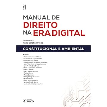 Capa do livro Manual de Direito Digital - Constitucional e Ambiental - 1ª ED - 2023