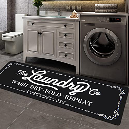 Pauwer Farmhouse Laundry Room Rugs Runner 20