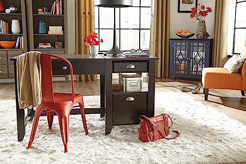 Sauder Shoal Creek Display Cabinet, Indigo Blue Finish #TOP3