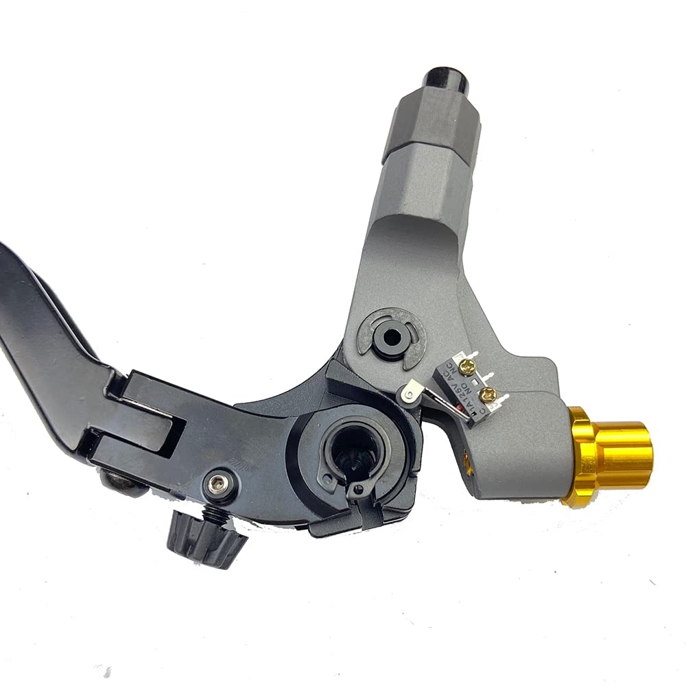 Motorbike koppeling 1 Paar Universele Motorfiets Remcilinders Hydraulische Rem Master Cilinder Koppelingshendel Linker Rechts Rempomp Remhendel
