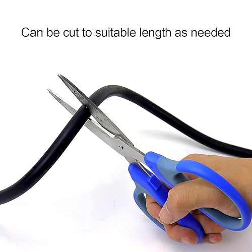 Miniatura 5 de Storystore Varilla trasera de 38 pulgadas de diámetro x 16.4 pies de longitud, color negro, EPDM, barra de refuerzo de espuma para huecos y juntas,