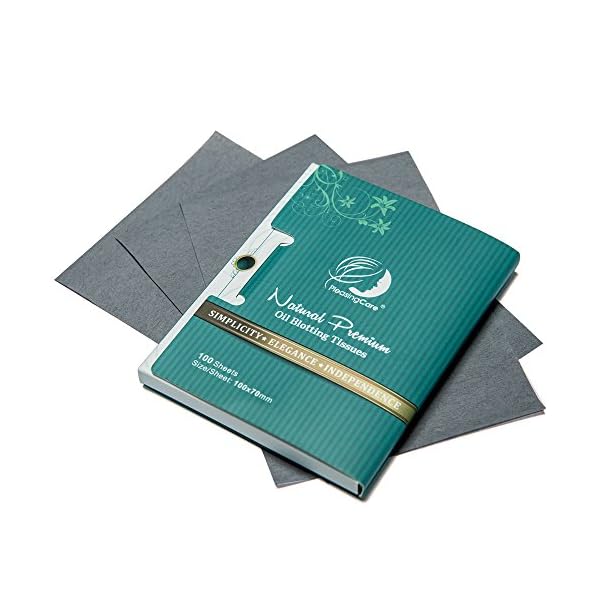 Premium-Facial-Oil-Blotting-Paper-200-Counts-Natural-Bamboo-Charcoal-Face-Blotting-Sheets-Easy-Take-Out-Design-Top-Handy-Oil-Absorbing-Tissues-Oily-Skin-Care-or-Make-Up-Must-Have Premium Facial Oil Blotting Paper, 200 Counts - Natural Bamboo Charcoal Face Blotting Sheets, Easy Take Out Design - Top Handy Oil Absorbing Tissues - Oily Skin Care or Make Up Must Have!