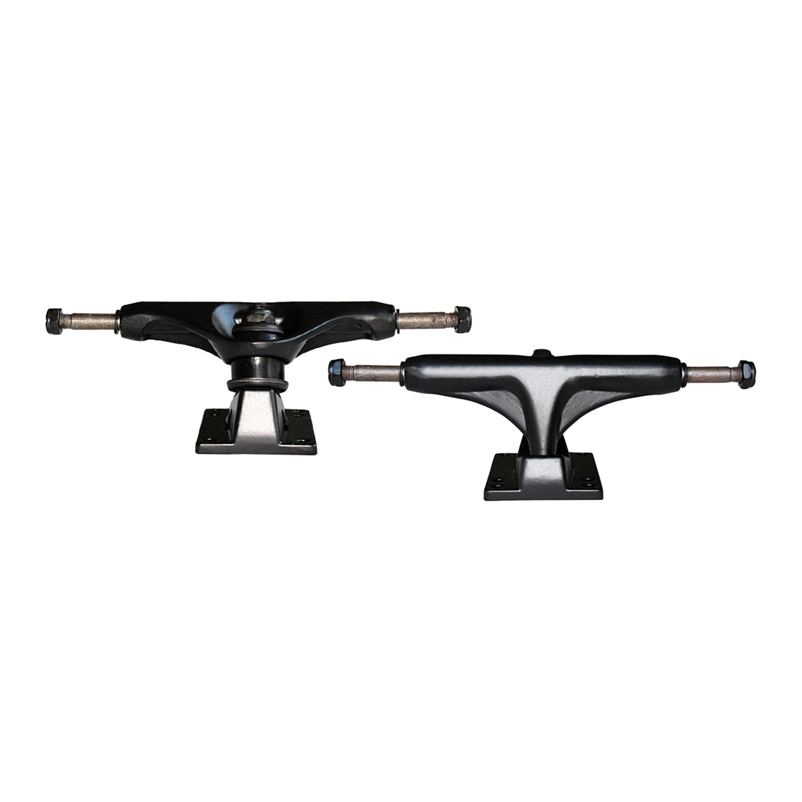 SM SunniMix 5" Skateboard Achsen, Skateboard Rollen mit Lager 51mm, Skateboard, Skateboard Riser Pads, Skateboard Hardware Set, klar rot