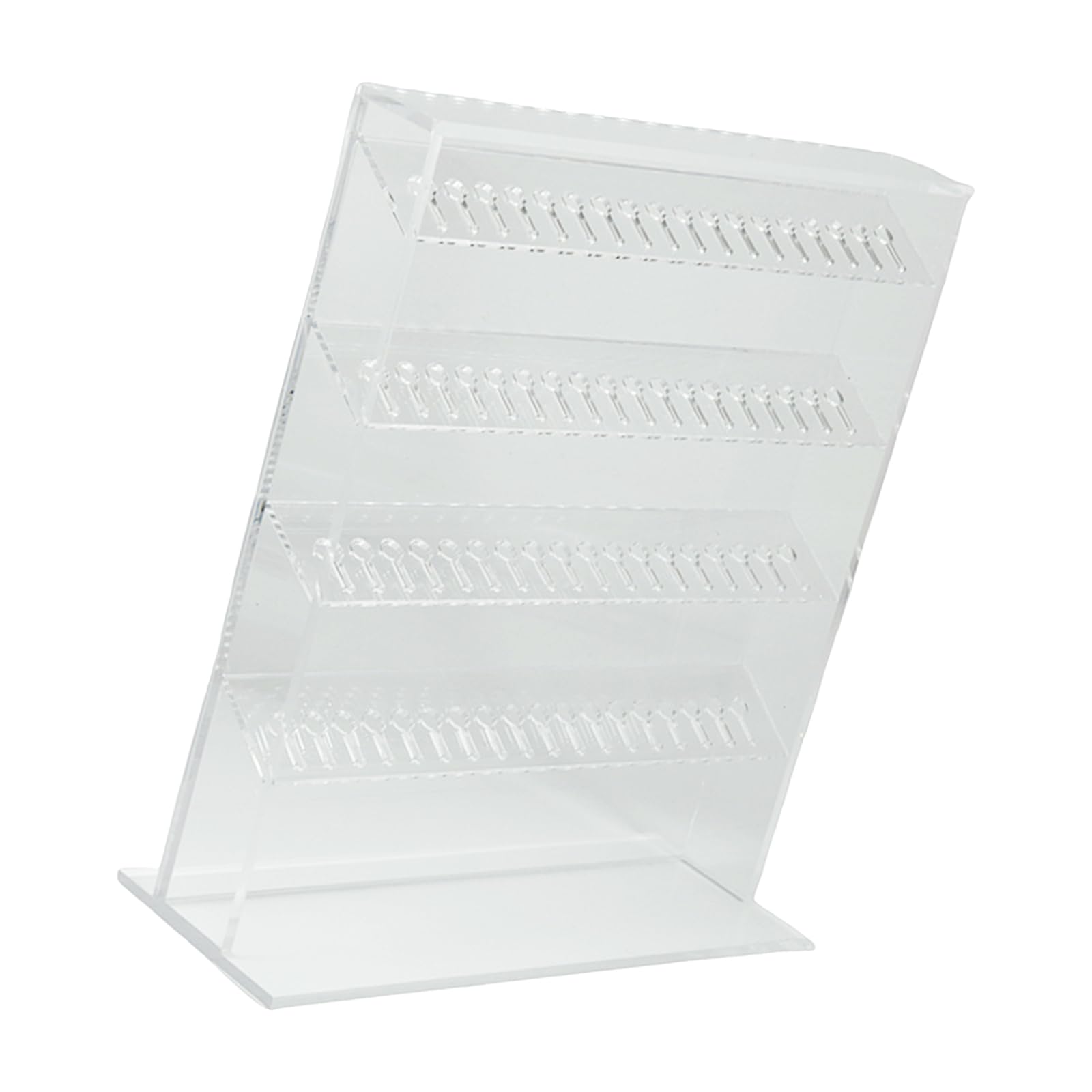 RAFGALDEX Clear Jewelry Display Stand with Multiple Tiers Stylish Rings Accessories Board Multilayer Accessories Panel Acrylics Earring Holder