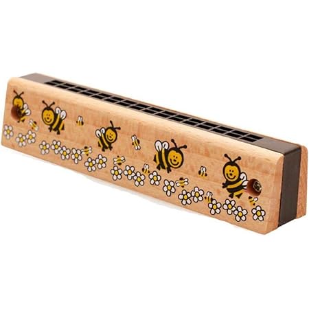 Ogquaton Enfants Dessin Anime En Bois Harmonica Instrument De Musique Jouet Educatif 16 Trous Harmonica Jouet Pour Enfants Couleur Aleatoire 1 Pcs Amazon Fr Bebes Puericulture