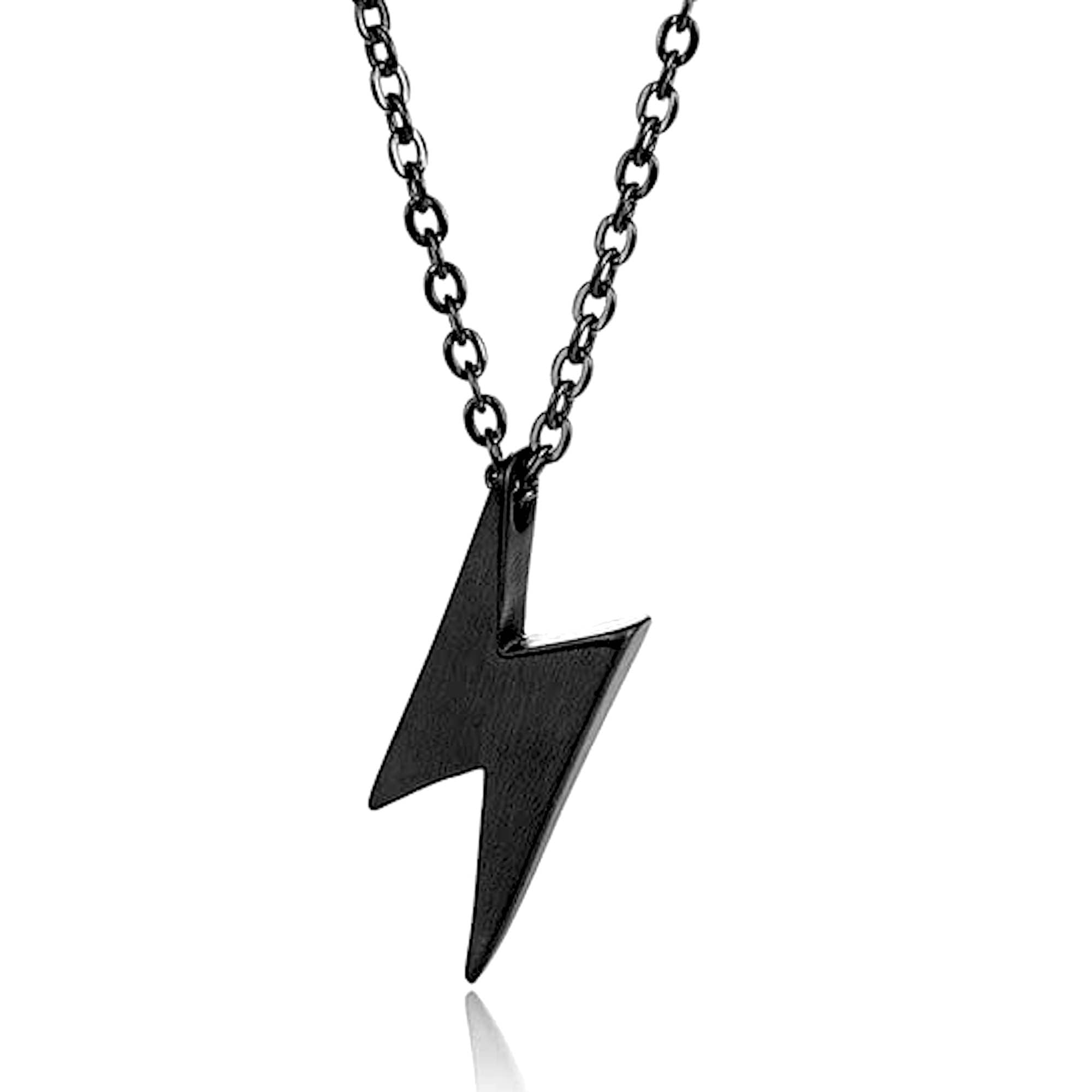 See full amazon price history chart for SALVE Pendant Necklace | Lightning Spark Flash Pendant with Chain for Men & Women | Long Mens Neck Chains, Accessories for Boys & Girls (Black) SALVE Pendant Necklace | Lightning Spark Flash Pendant with Chain for Men & Women | Long Mens Neck Chains, Accessories for Boys & Girls (Black) (B0CQM97WK3) Amazon Price History, Amazon Price Tracker