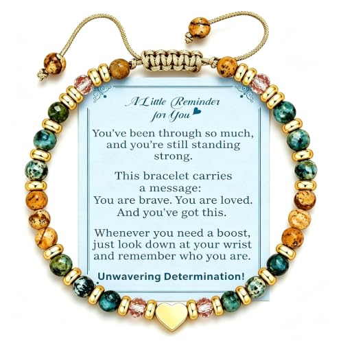 SINJEE Inspirational Gifts for Women, Healing Jewelry Affirmation Bracelets