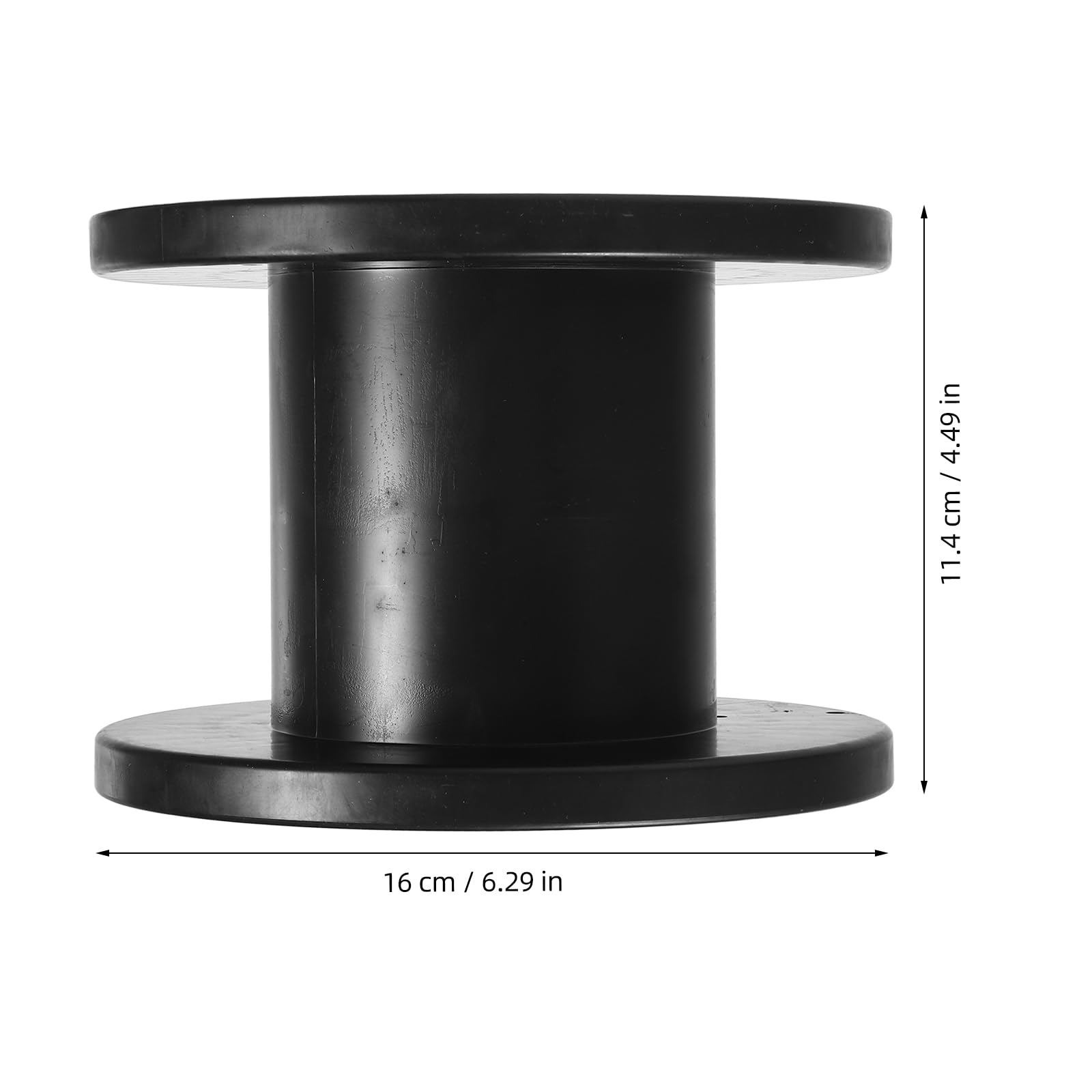 ULTECHNOVO Spool Wires Extension Cord Rope Reel Cord Reel Cord Storage Reel Wire Reel Cable Reel Electric Cord Organizer Electric Cord Holder Plastic Black
