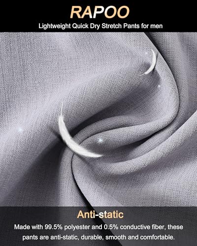 Rapoo Elastic Waist Golf Pants