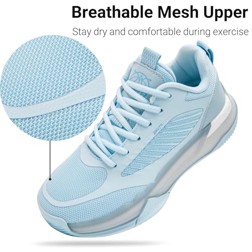 Image of Beita Basketball Shoes for Women High Upper Volleyball Shoes Fashion Sneakers Breathable Sports Shoes Anti Slip