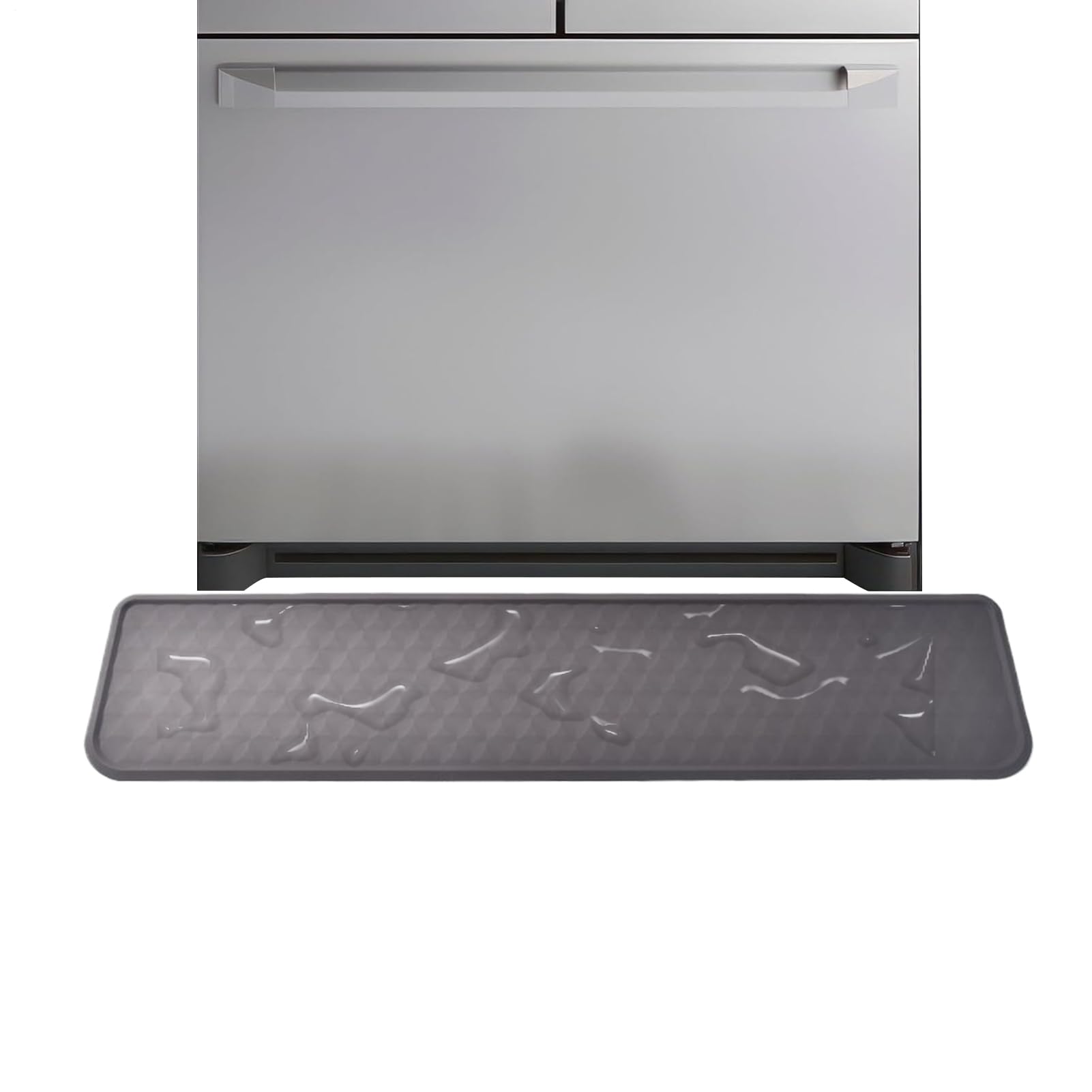 Tapis lave-linge anti-vibration en silicone lavable pour sol