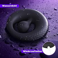 Penisring Vibrator mit 360° Verstellbarem Perlen-Klitorisstimulator, Sex Spielzeug für die Paare Männer Frauen, YAWNSHE Cockring Penis Ring Sex Toys, Erotisches Sexspielzeug für Paare Mann Extrem Sex – Ansicht 8
