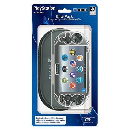 HORI Elite Pack Protective Starter Kit for PlayStation Vita 2000 (Renewed)