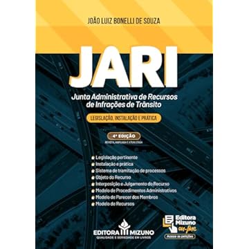 Capa do livro JARI - Junta Administrativa de Recursos de Infrações de Trânsito - 4ª edição (2025)