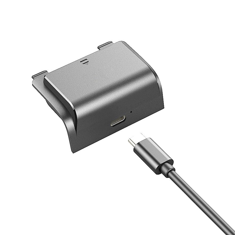 Convient pour les chargeurs de manette Microsoft Xbox Series S/X Game avec indicateur de charge externe et batteries haute performance, DZ-74