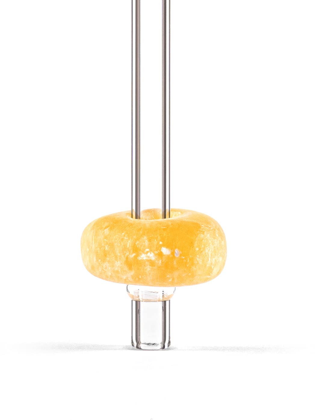 VitaJuwel Crystal Straw, Orange Calcite - Image 2