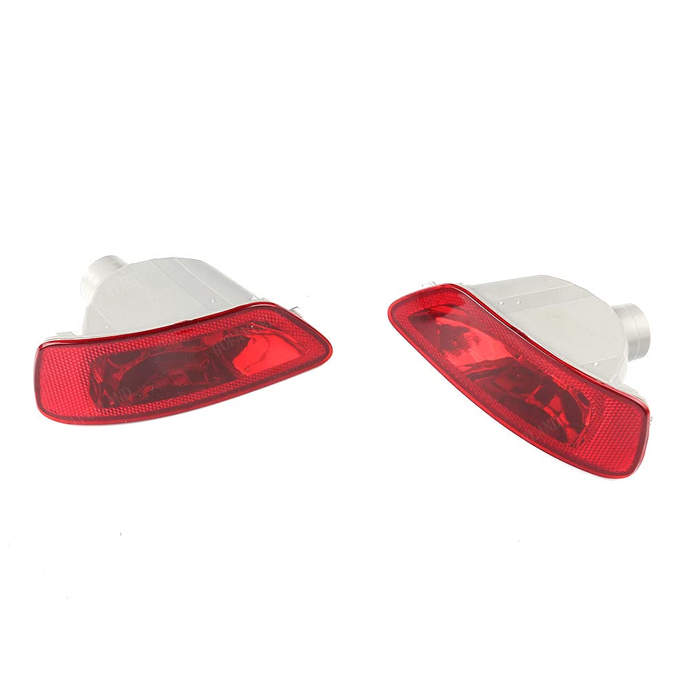 HuiGood 57010717AC 57010716AC 1 Pair Fog Light Lamp Reflector Rear LH RH Compatible with JEE-p Compass Grand Cheroke-e 2011-2017 Dodg-e Journey 2012-2018