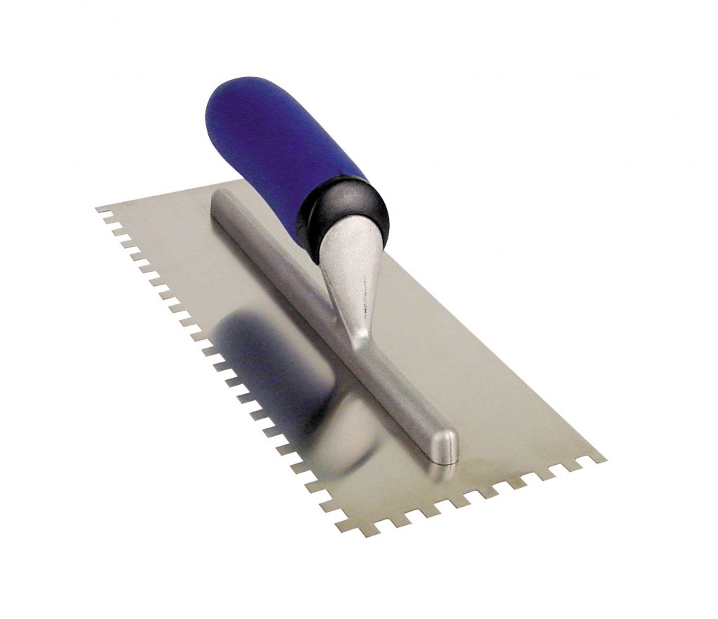 Vitrex Carbon Steel 6mm Trowel(L)280mm X (W)115mm from B&Q