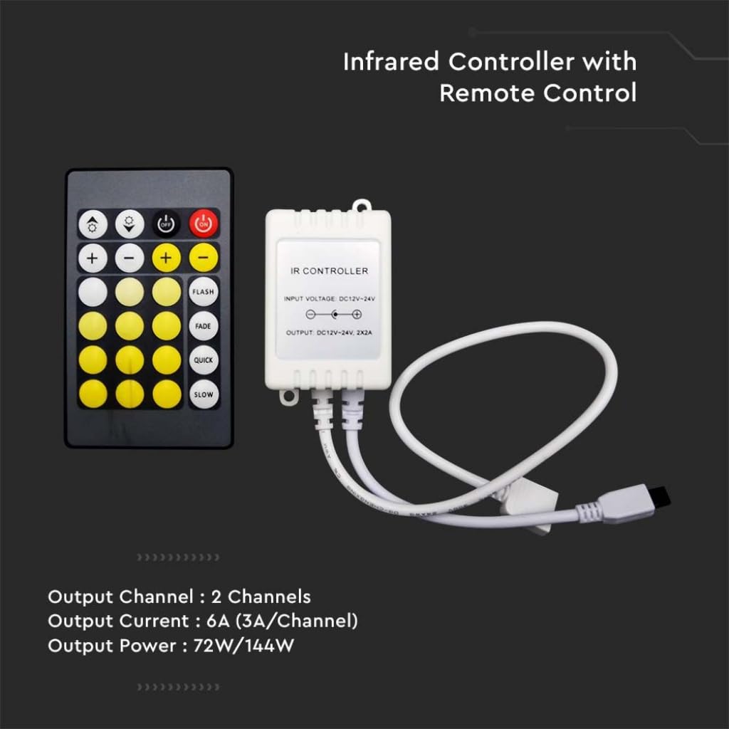 VT-2425 INFRARED CONTROLLER WITH REMOTE CONTROL CCT : 3IN1 24 BUTTONS