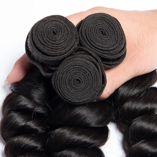 Cheveux naturel unprocessed remy loose deep wave double weft - 4