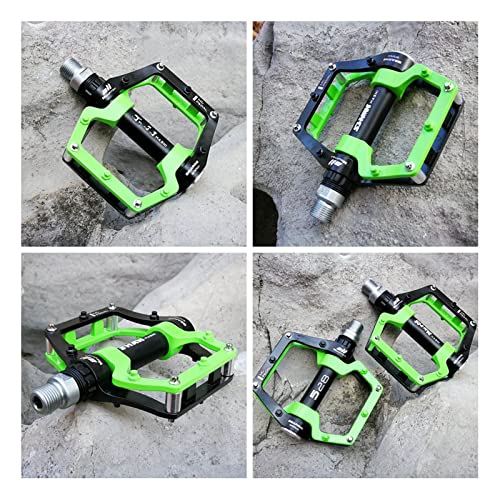 Bicycle Pedal Fit For Road Mountain Bmx Sealed Bearing Cnc Magnesium Alloy Spd Cleats Ultralight Bicycle Parts Modified Parts (Color : Yellow) #TOP4