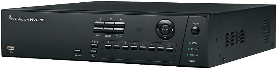 Interlogix Kalatel TVN-1008S-2T Truvision Nvr 1O 8Chls 8Poe 40 Mbps 2Tb