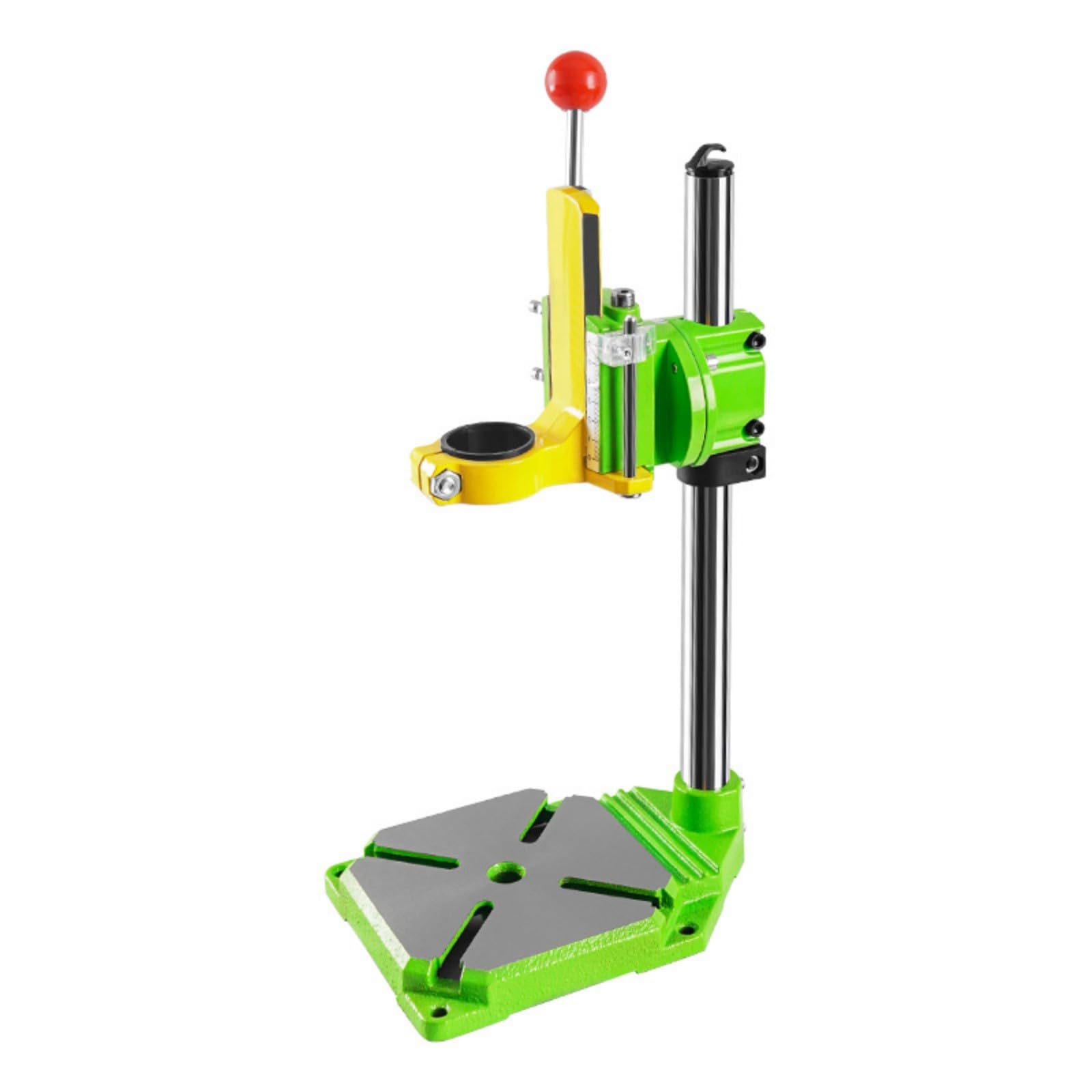 Zepfjhe Universals Drill Stand With Sliding Scale And Nonslip Base For Secure Stable Drilling Operations Electric Drill Stand