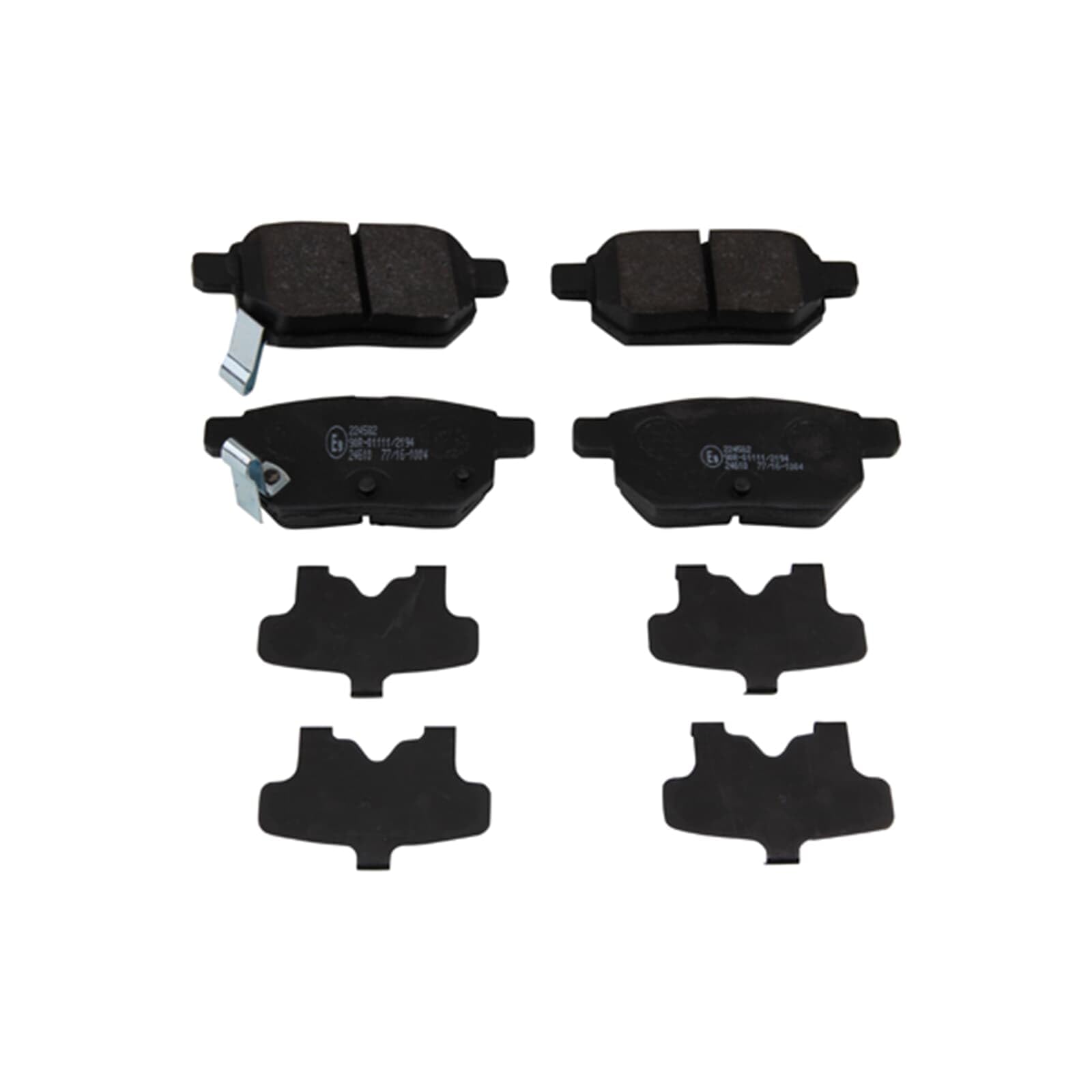 NK Bremsscheiben + Beläge vorne + hinten passend für CT + PRIUS W3