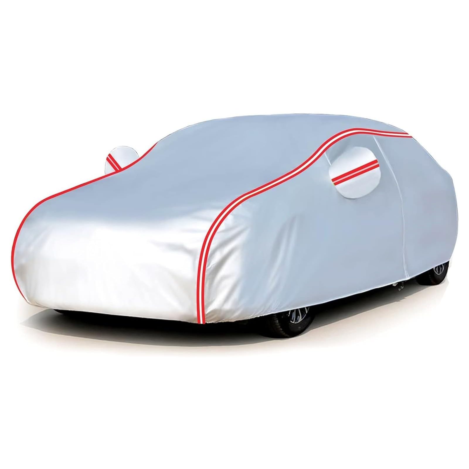 Housse de Voiture pour Nissa𝘯 Kicks 2018 2017-2020 (429.5 x 176 x 158.5cm),Housse extérieure complète résistante à la poussière, aux UV,100% imperméable avec Doublure en Coton