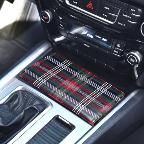 Organizador de carro de cuero miniatura 5