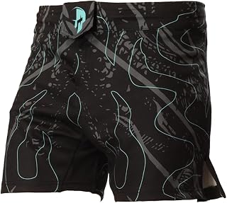 Creed Draco MMA Fight Shorts- Leviathan Design (BJJ, Kickboxing, Boxing, MAUYTHAI) (Available in Length of 14", 16" & 18 ") Price In India