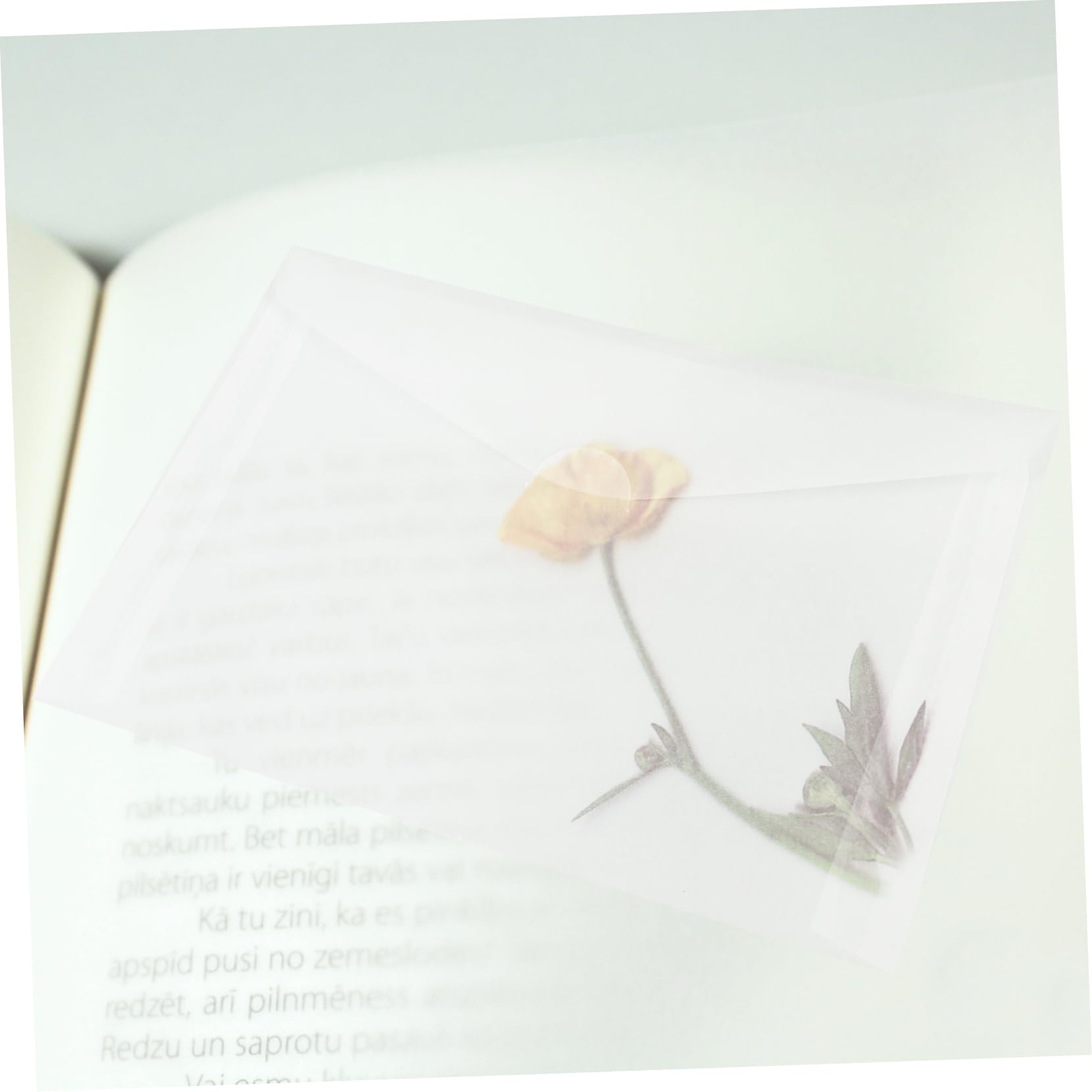 Gogogmee 20Pcs Flower Pressing Bags for Leaf Pressing Tool with Absorbent Board for Creative Crafting and Outdoor Use for Flower Enthusiasts