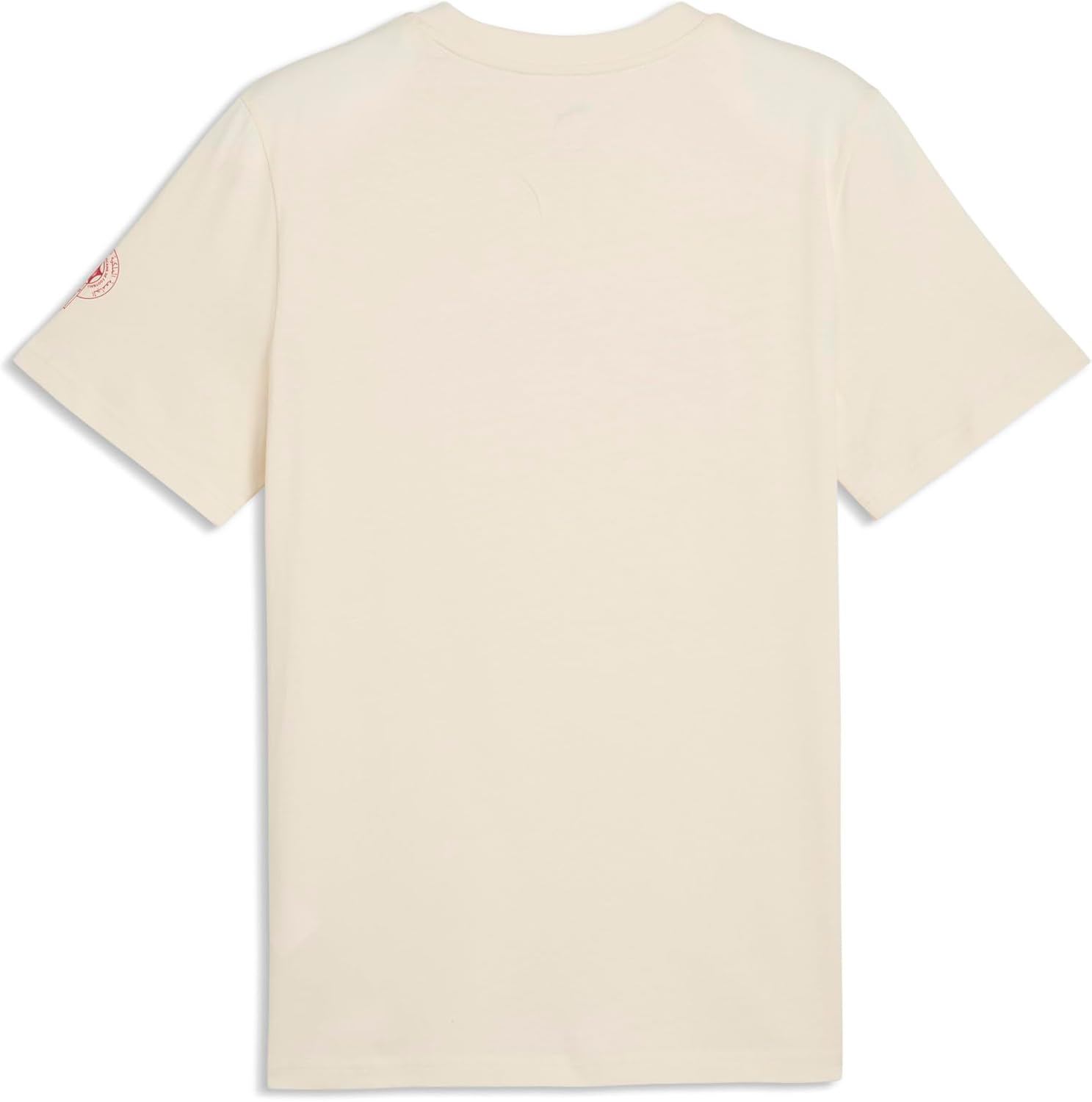 PUMA Mens Morocco Ftblculture Graphic Crew Neck Short Sleeve Casual Tops Casual - White