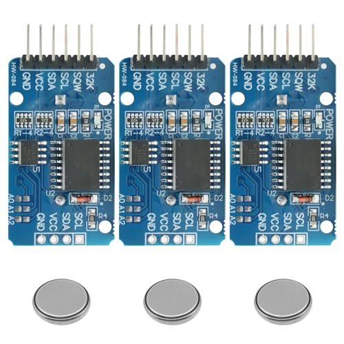 AYWHP 4 unidades de reloj de tiempo real RTC compatible con