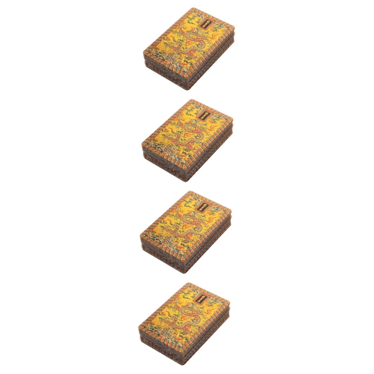BESTonZON 4confezioni Poker Impermeabili Design Per e Resistente Per e Appassionati Poker