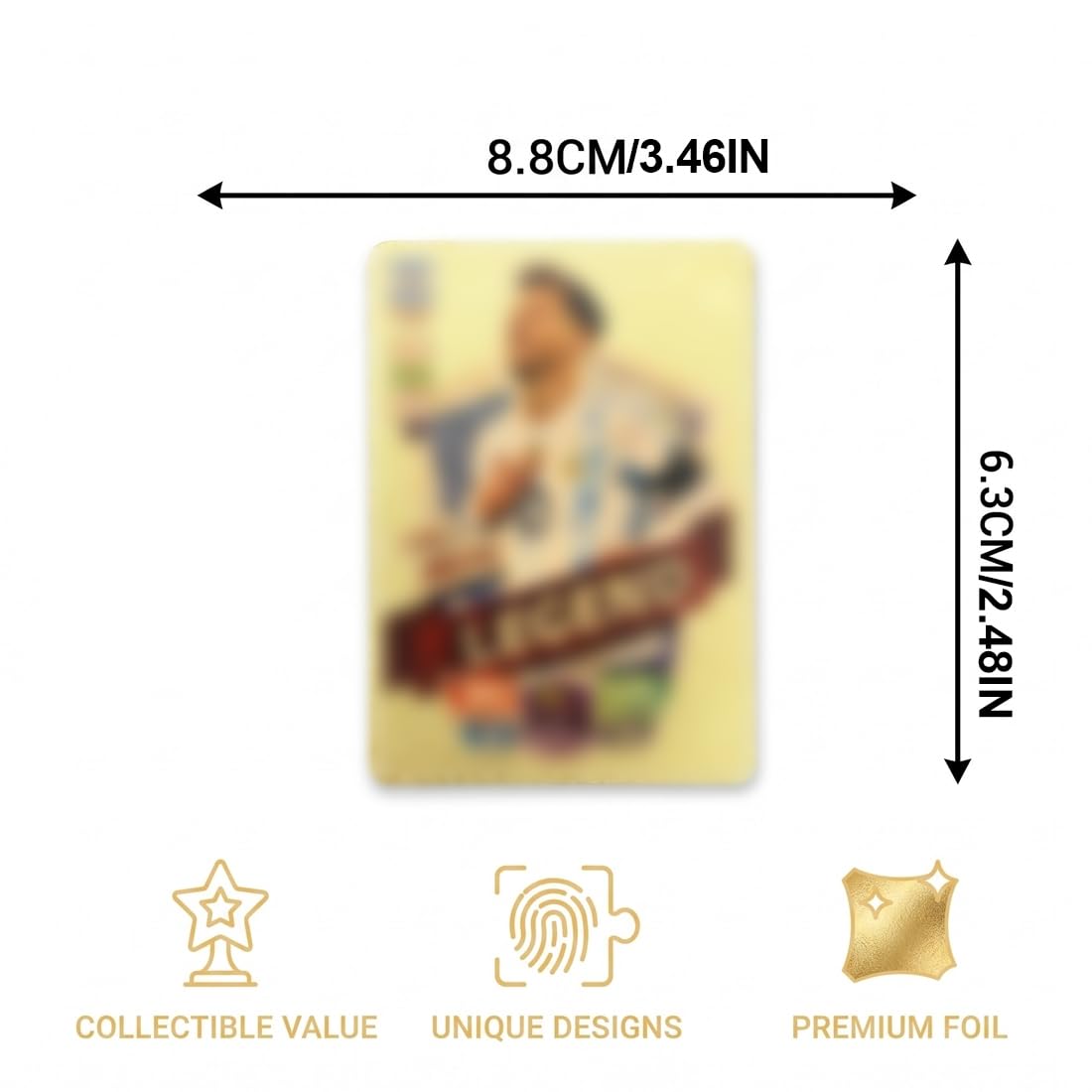 55 Piezas Cartas Estrella de la Copa del Mundo, figuritas de futbolistas panini 2026, Cartas de fútbol de la Copa Mundial, Cartas coleccionables para niños, para Fans, Adolescentes y Adultos