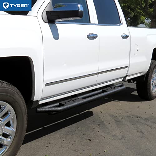 Tyger Auto Star Armor Estribos Laterales para Chevy Silverado miniatura 6