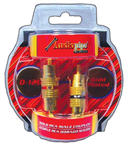 Adaptador RCA Dual Macho Audiopipe Q120 miniatura 2