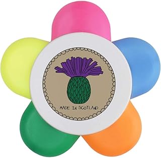 Azeeda 'Made in Scotland' Flower Shape Highli...