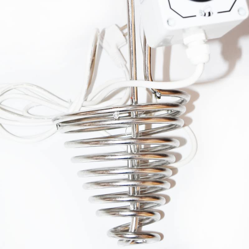 Filtro de calefacción de 17 cm de diámetro, espiral de calefacción, 550 W, cónico para calentar mieles y decantar partículas de cera y cristales, calidad apicultor