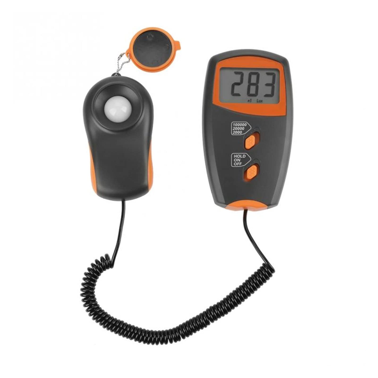 LNHHG Illuminance meter, solar light monitor, suitable for farm shopping mall ambient monitoring portable illuminance UV radiation