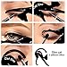 TailaiMei Eyeliner Stencils, Soft Silicone Material Smoky Eyeshadow Applicators Guide Template Tool