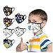 Produktbild 6 Stück Kinder Multifunktionstuch 3D Cartoon Druck Print Atmungsaktive Baumwolle Waschbar Mund-Nasenschutz Tiermotiv Bandana Halstuch Jungen Mädchen Universum Planet Motiv Halstuch