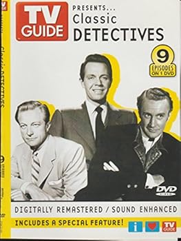 DVD TV Guide Presents... Classic Detectives 9 Episodes on 1 DVD Book