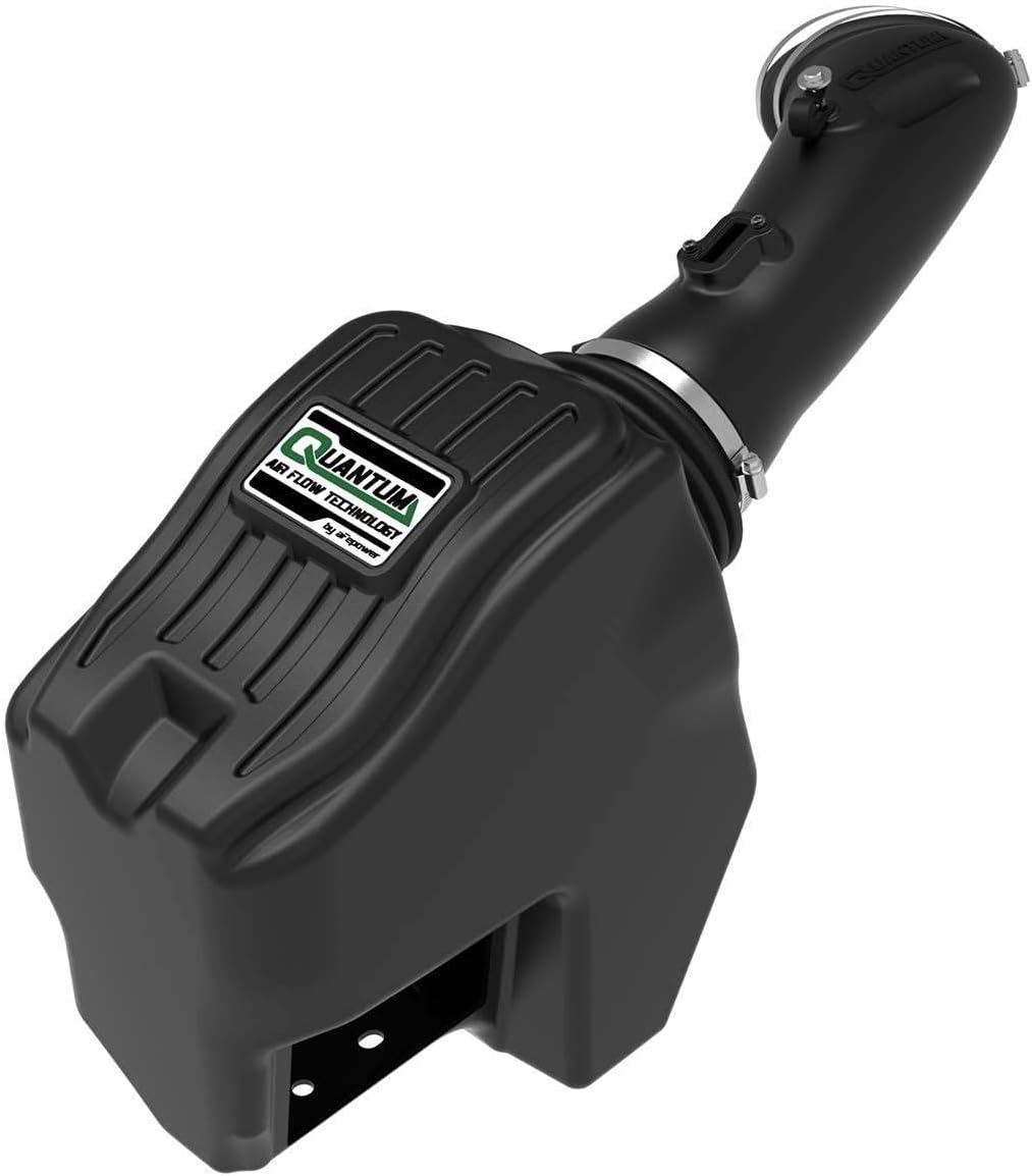 aFe POWER QUANTUM Cold Air Intake System w/Pro DRY S Filter, #53-10003D, Black