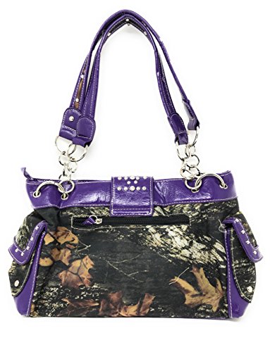 Western Concealed Carry Gun Belt Buckle Purse Camouflage Handbag Camo W Matching Wallet3