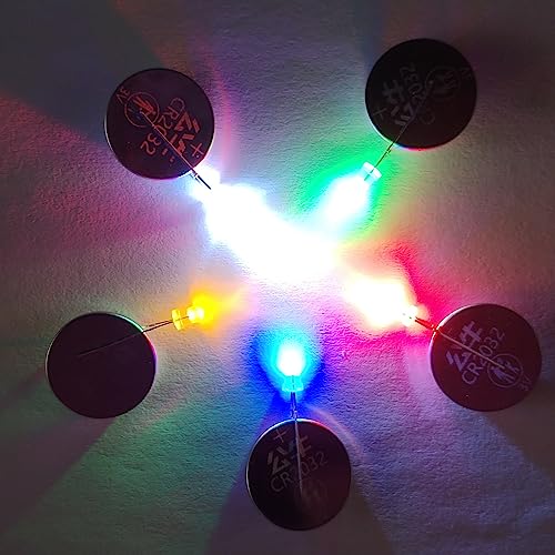 3mm Diodi LED, 120 Pezzi Bianco Diodo ad Emissione...
