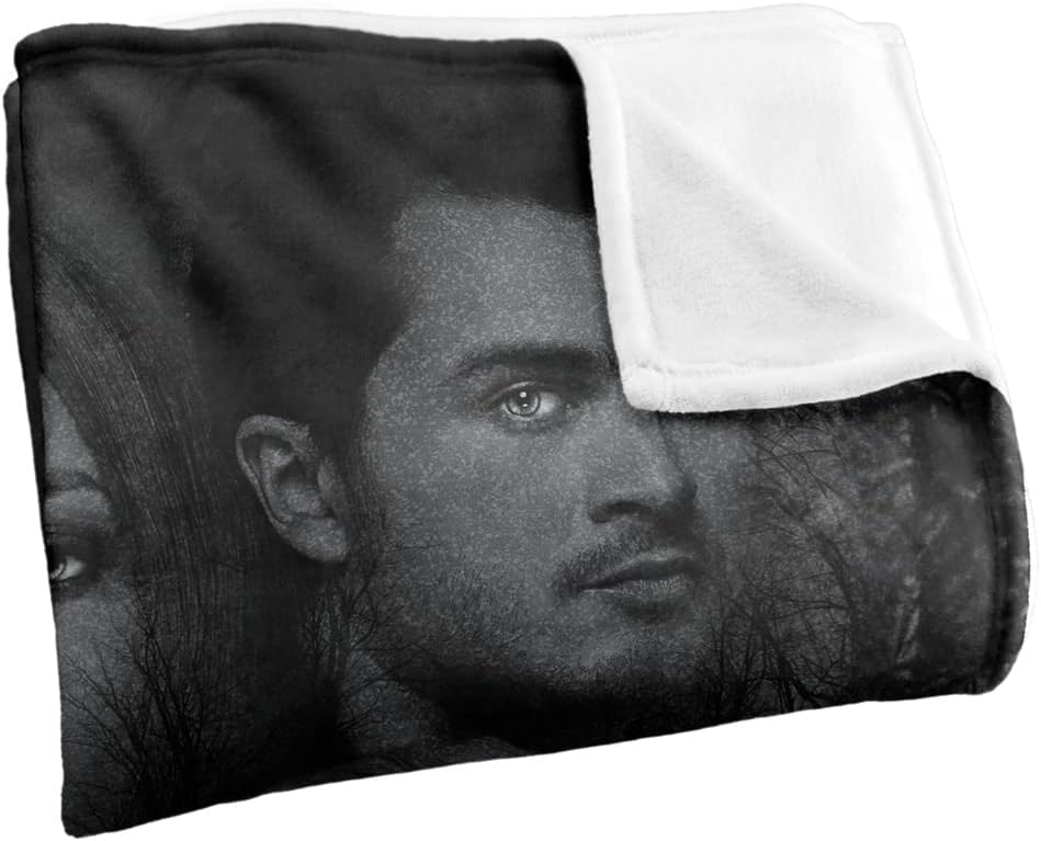 Vampire Diaries in The Woods Silky Touch Super Soft Throw Blanket 36" x 58",in The Woods